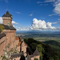 Castle with landscape