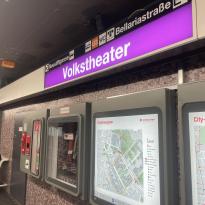 Example of station map, station icons, exit, transfer info