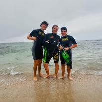 me & friends before snorkeling