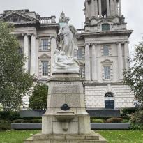 Titanic Memorial at City Hall in Belfast’s City Centre