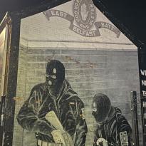 Mural in a Unionist Neighborhood