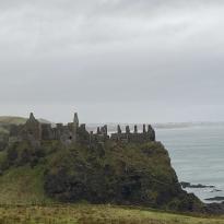 Dunluce Castle on the Antrim Coast, NI