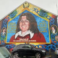 Republican Mural commemorating Bobby Sands