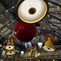 Big Bells hanging outdoors