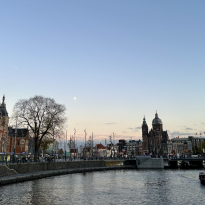 Amsterdam sunset