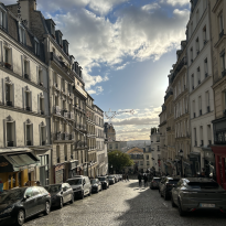 a street in paris