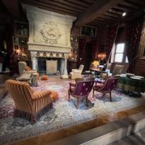 Parlor of the Biencourt family at the Château d’Azay-le-Rideau