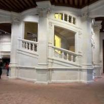 Double-helix staircase in the Château de Chambord