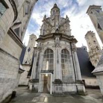 The terrace of the Château de Chambord