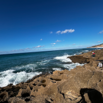 Tangier seaside near Hercules Cave