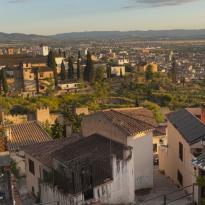 View of Granada from the Mirador de San Cristobal.