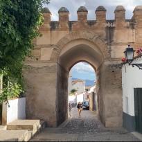 A gate on the walk to the Mirador de San Miguel Alto