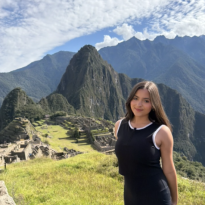 Me in front of Machu Picchu