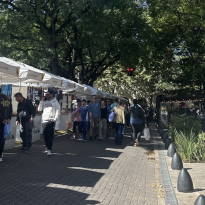 Crafts market at Plaza Serrano!