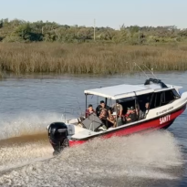 Boat in the river