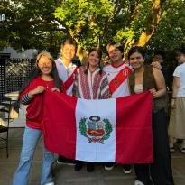 The peruvian delegation (Denisse Luz Ramos Guzman) in Cape Town.