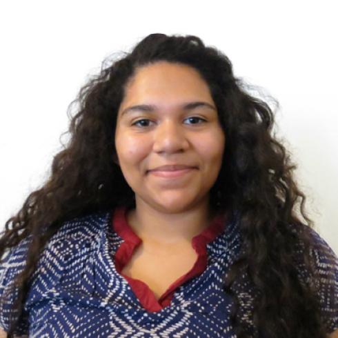 1. Smiling woman in denim jacket, gray background.
2. Woman with straight hair, smiling, light background.
3. Smiling woman with long hair, lush garden backdrop.
4. Smiling woman in striped hoodie, white background.
5. Smiling woman with curly hair, patterned shirt, white background. This alt text was added with Al; accuracy may vary.