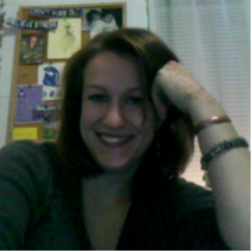 1. Person outdoors, wearing a knit hat and leather jacket, smiling.
2. Person smiling, long dark hair, neutral background.
3. Person leaning on hand, smiling at camera, indoor setting. This alt text was added with Al; accuracy may vary.