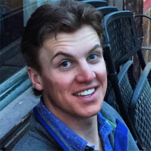 1. Person smiling with sunglasses, in front of Taj Mahal.
2. Person with glasses smiling, blue curtain background.
3. Person smiling in a snowy outdoor setting.
4. Person smiling, sitting in a grassy field, mountains in background.
5. Person smiling, seated near stacked chairs, brick wall behind. This alt text was added with Al; accuracy may vary.