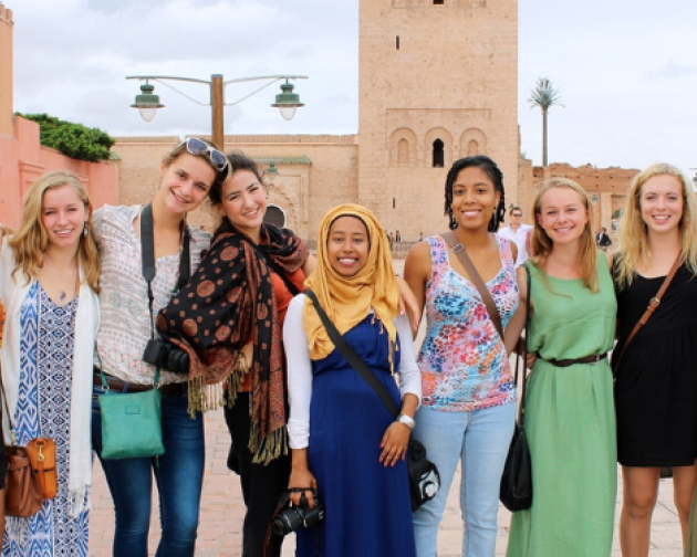 Students in Rabat