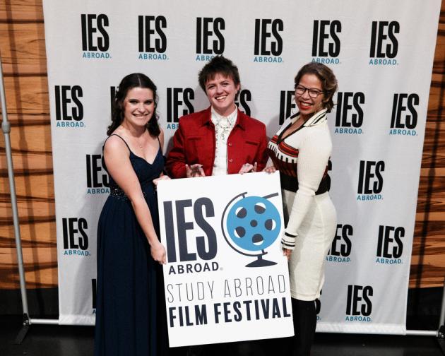3 finalist picture in Vienna , 2025 Study abroad film festival