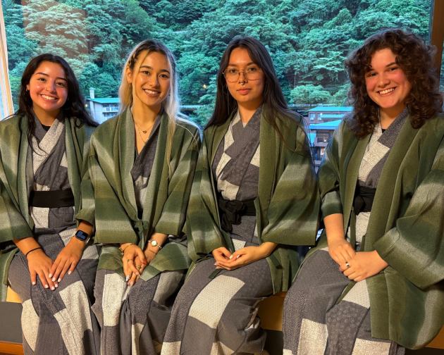 Students at IES Abroad Tokyo during Summer 2025