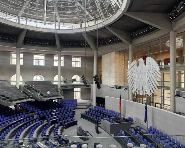 Interior of German Government Building