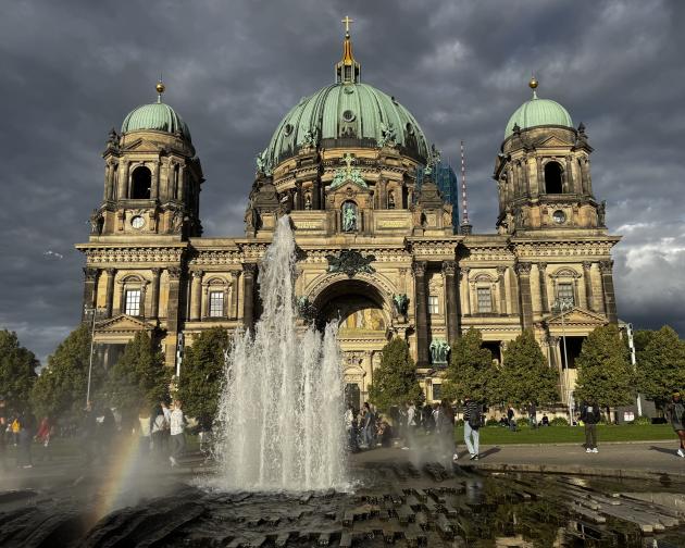 Berlin's iconic cathedral