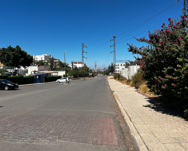 The road near my Meknes homestay