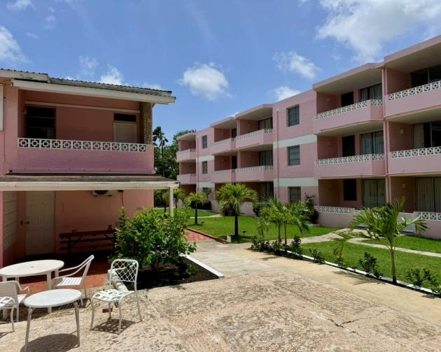 Outside of Cave Hill Housing