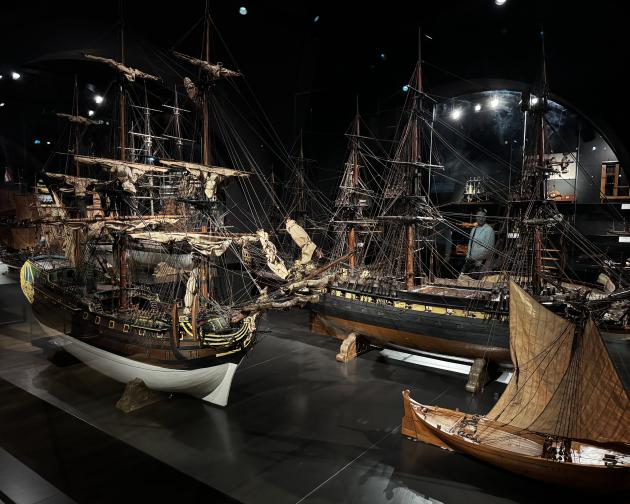 Ships in the Rijksmuseum