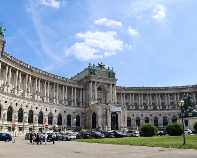 Neue Burg, a wing of the Hofburg Palace.