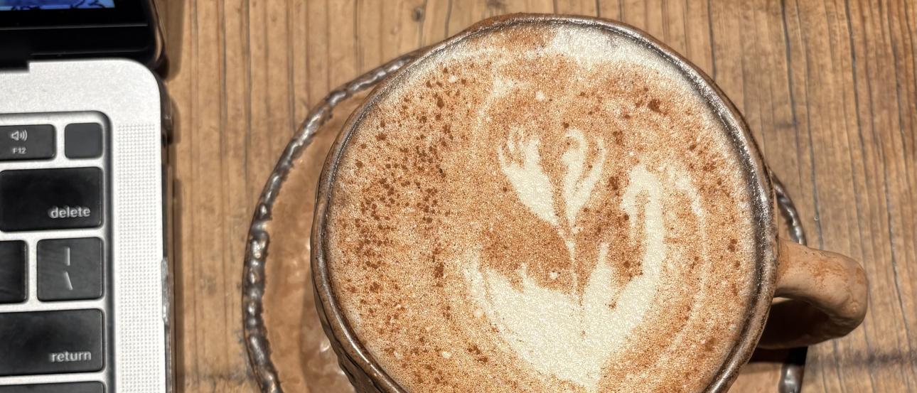 Image of chai latte at Honest Greens 