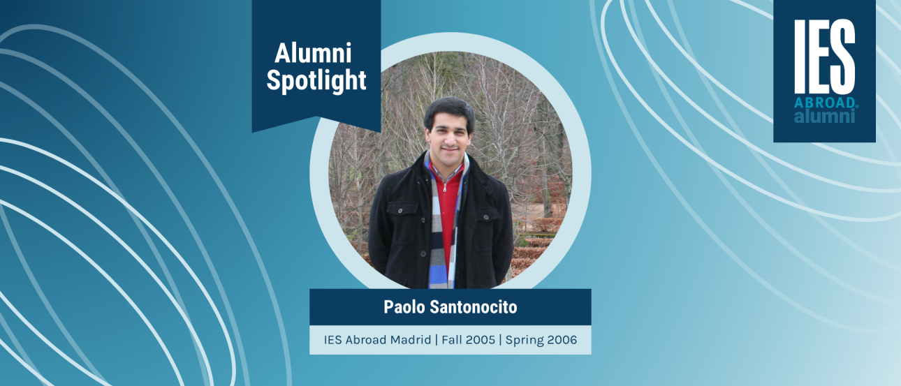 Paolo Santonocito Alumni Spotlight Header