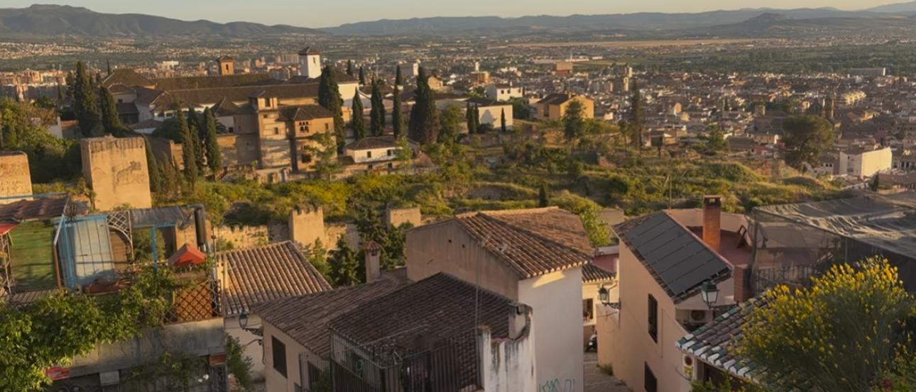View of Granada from the Mirador de San Cristobal.