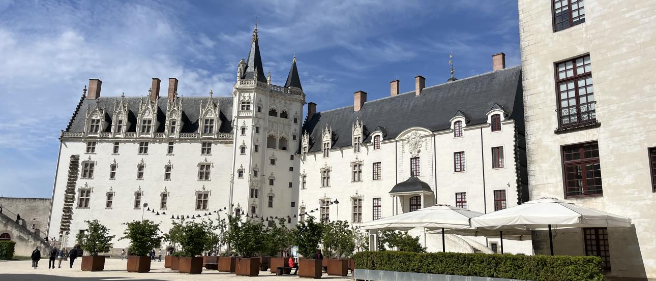 Interior of the Chateau des ducs de Bretagne