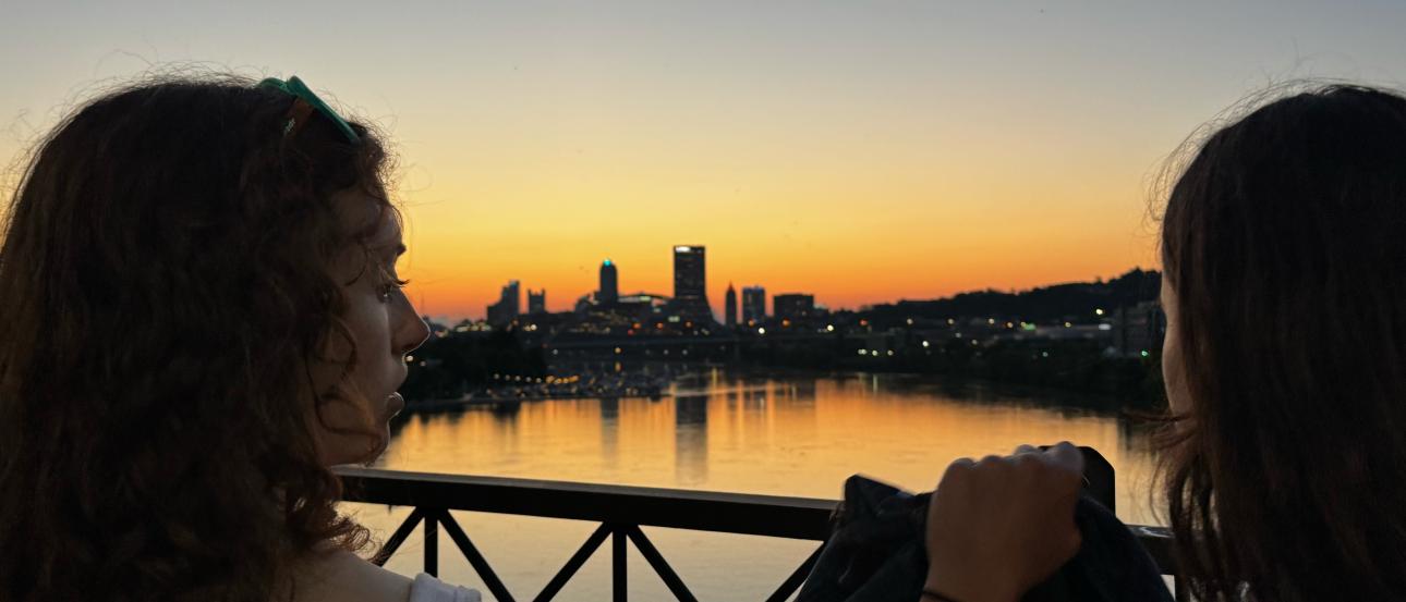 Sunset of Pittsburgh