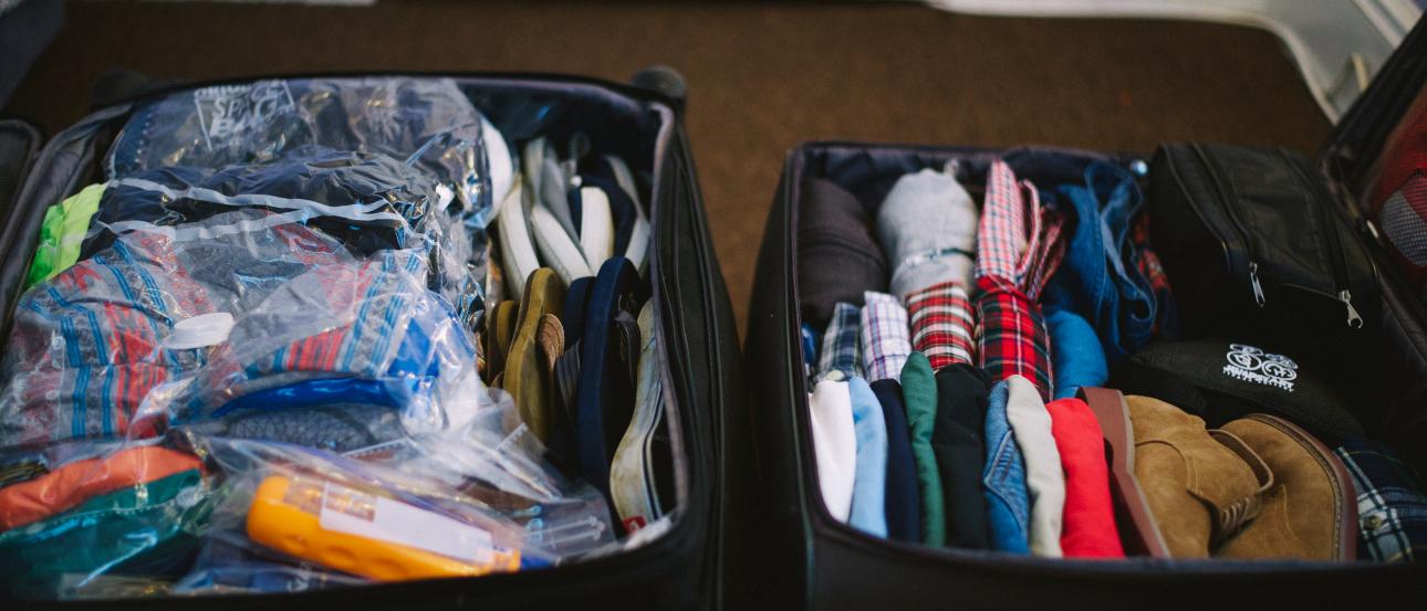 Foggy cityscape with the Eiffel Tower in the distance. This alt text was added with Al; accuracy may vary.