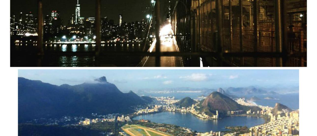 A woman in a colorful saree sits smiling on a green lawn, surrounded by buildings and trees. This alt text was added with Al; accuracy may vary.