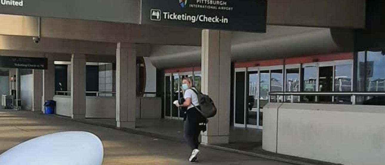 Leaving home for London