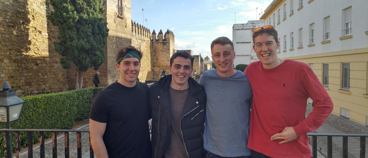 IES Abroad Madrid students on a trip to Córdoba, Spain