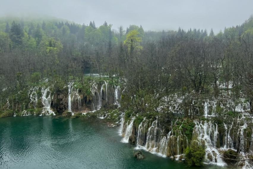 A photo I took at the Plitvice national park during spring break.