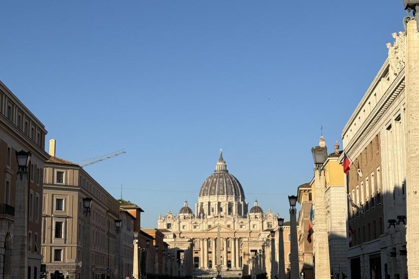 My walk back to the dorm