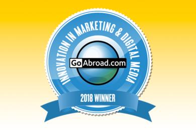 GoAbroad 2018 Innovation in Marketing & Digital Media Award