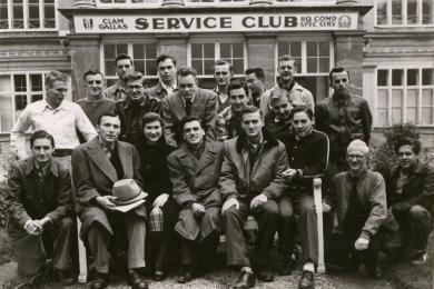 the first cohort of IES Abroad students in Vienna, 1950