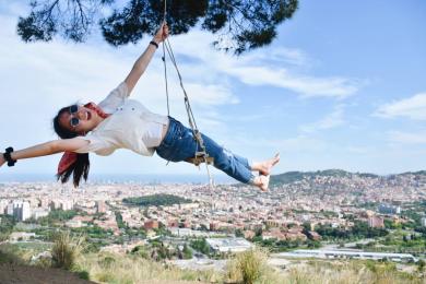 barcelona barcelona estoy feliz iris kim
