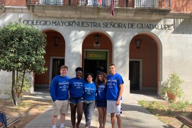 Students in Madrid