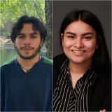 Natalia and Erick Intern Headshots