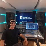 Connor A - Intern in Dublin Summer 2023 in sound studio