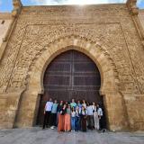 Group photo at IES Abroad Rabat